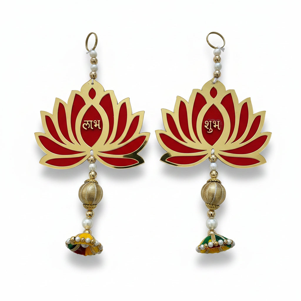 CD683- Shubh Labh Lotus Toran