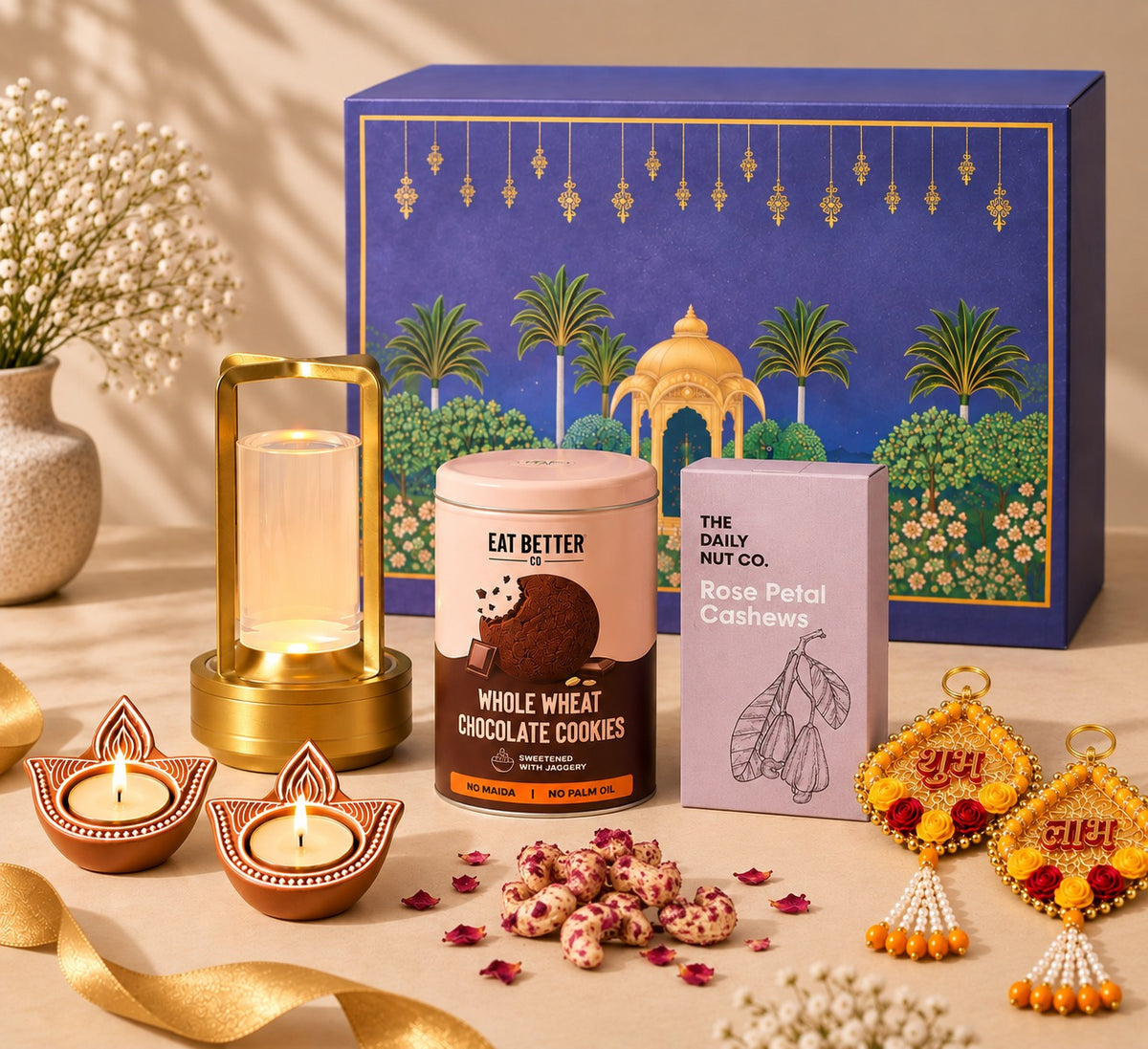 DH290- Festive Gradient Diwali Hamper
