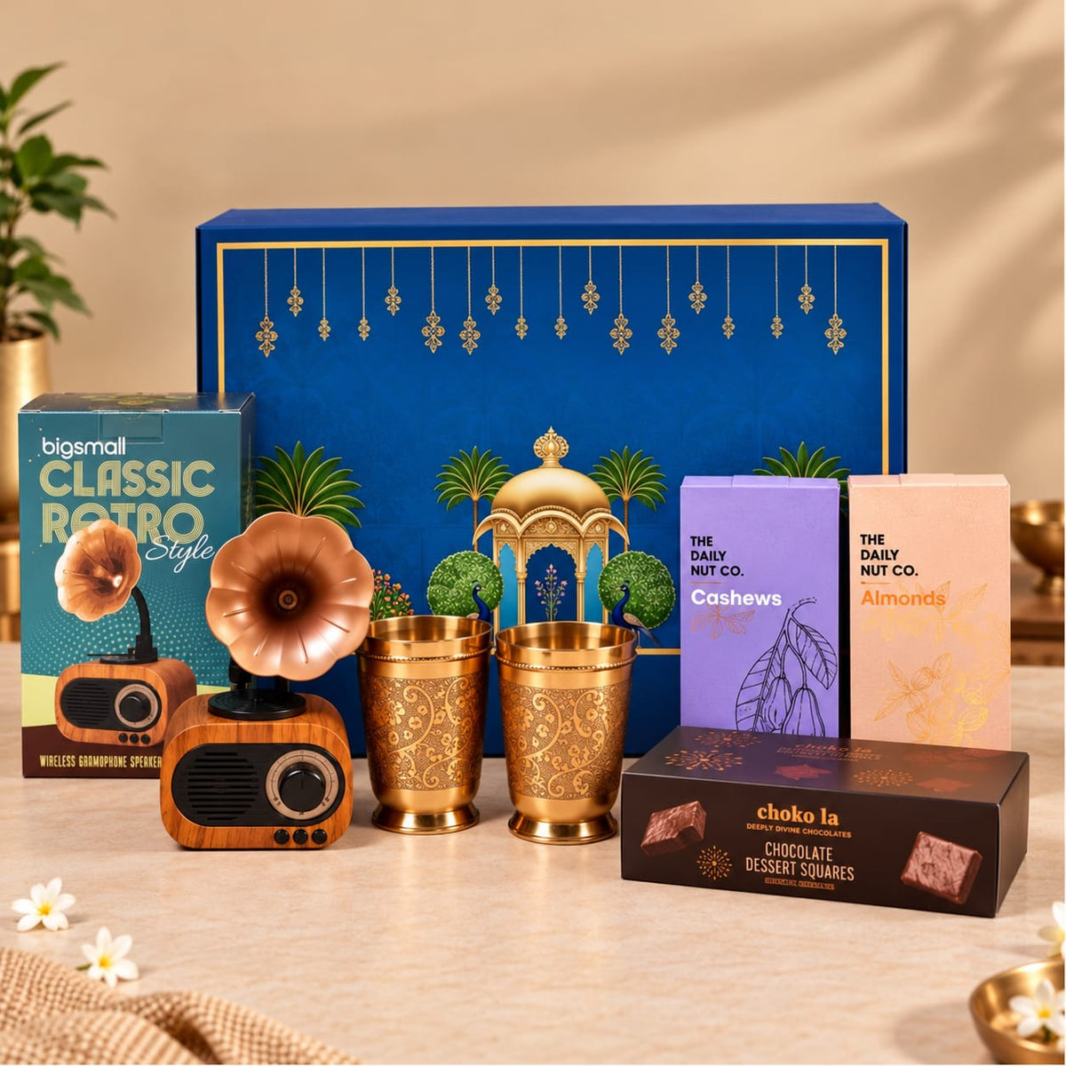 DH318- Vintage Choco Diwali Hamper