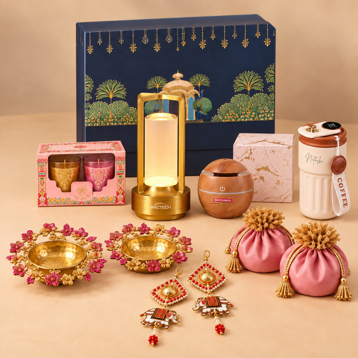 DH335- Crystal Aroma Delight Hamper