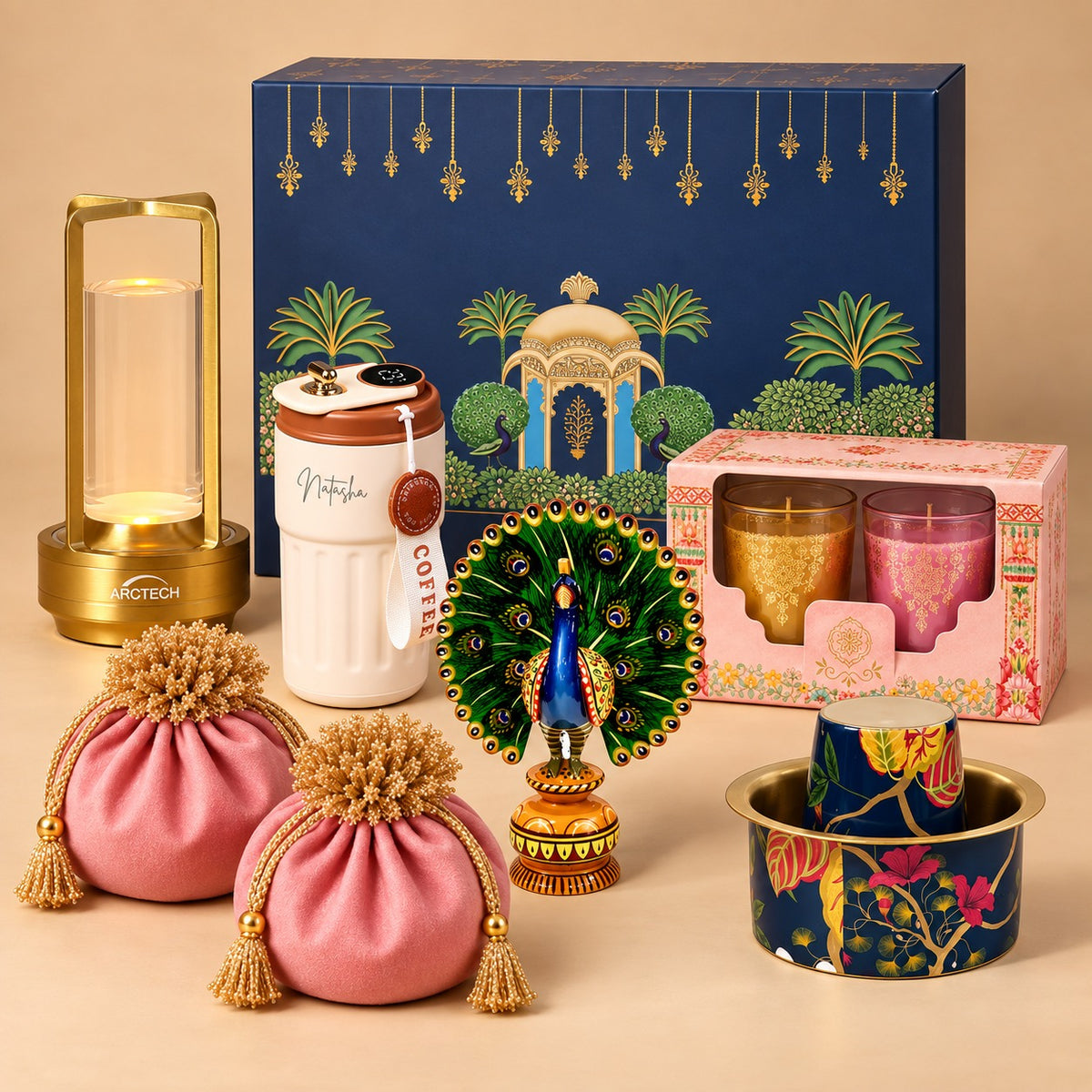DH337- Peacock Delight Hamper