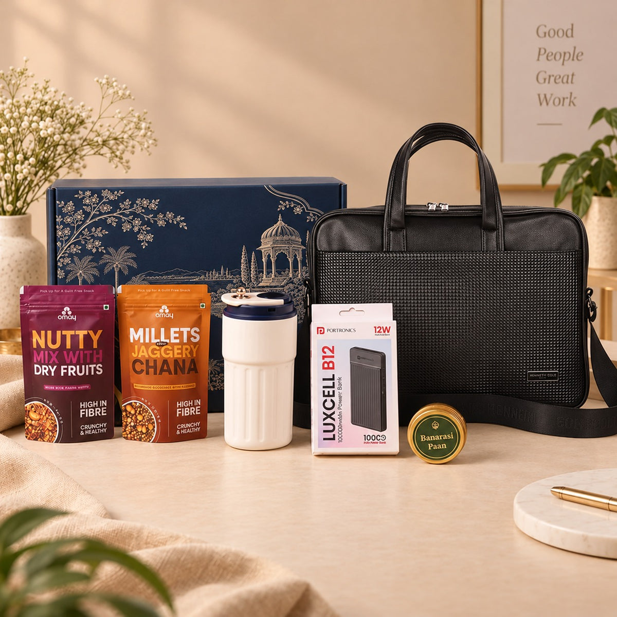 DH381- Nutty Delight Hamper