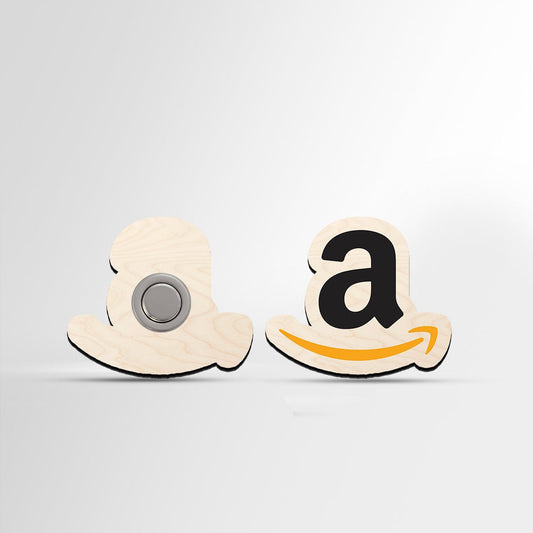 OE117 - Wooden Magnetic Pins – Customizable with Your Company Logo