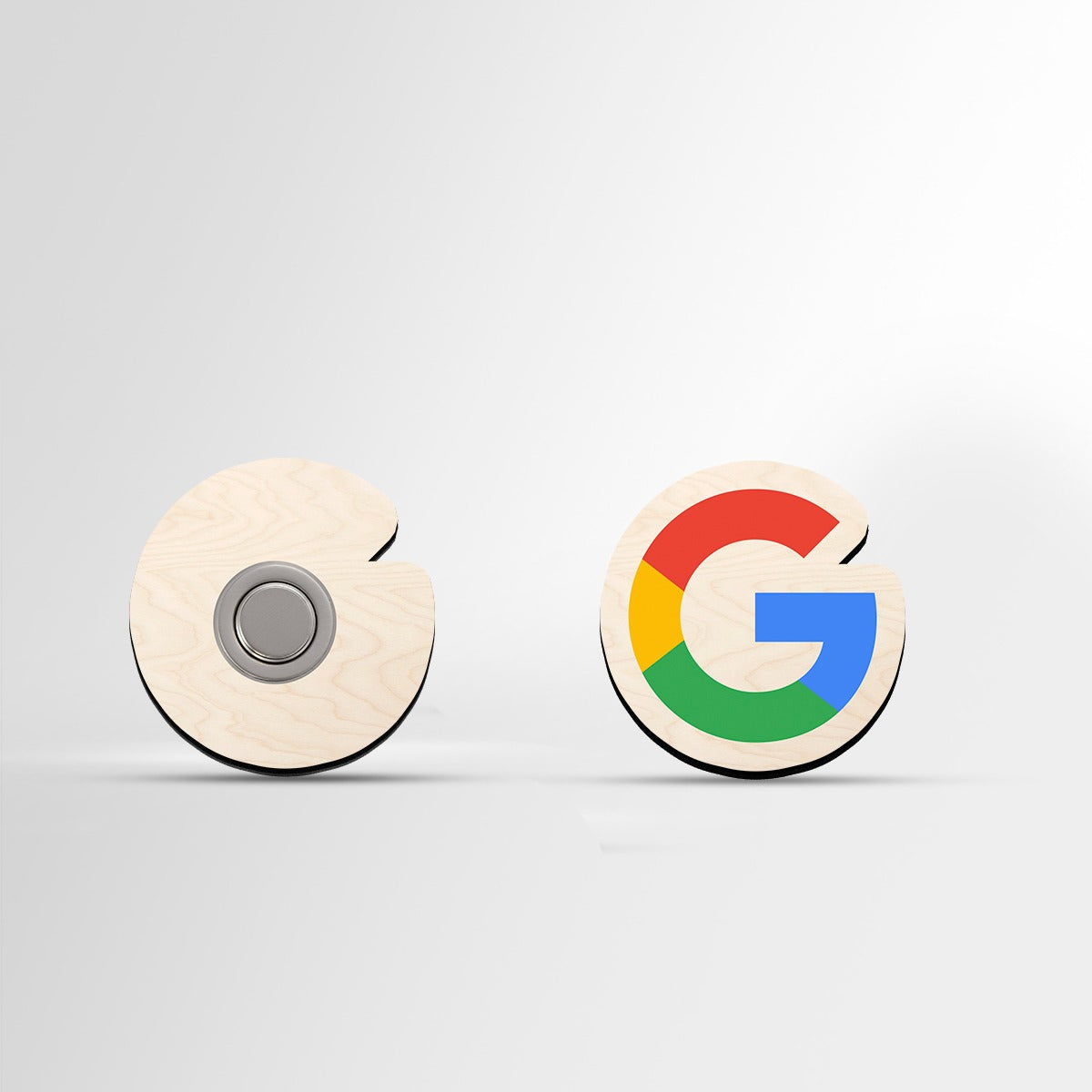 OE117 - Wooden Magnetic Pins – Customizable with Your Company Logo - Image 3