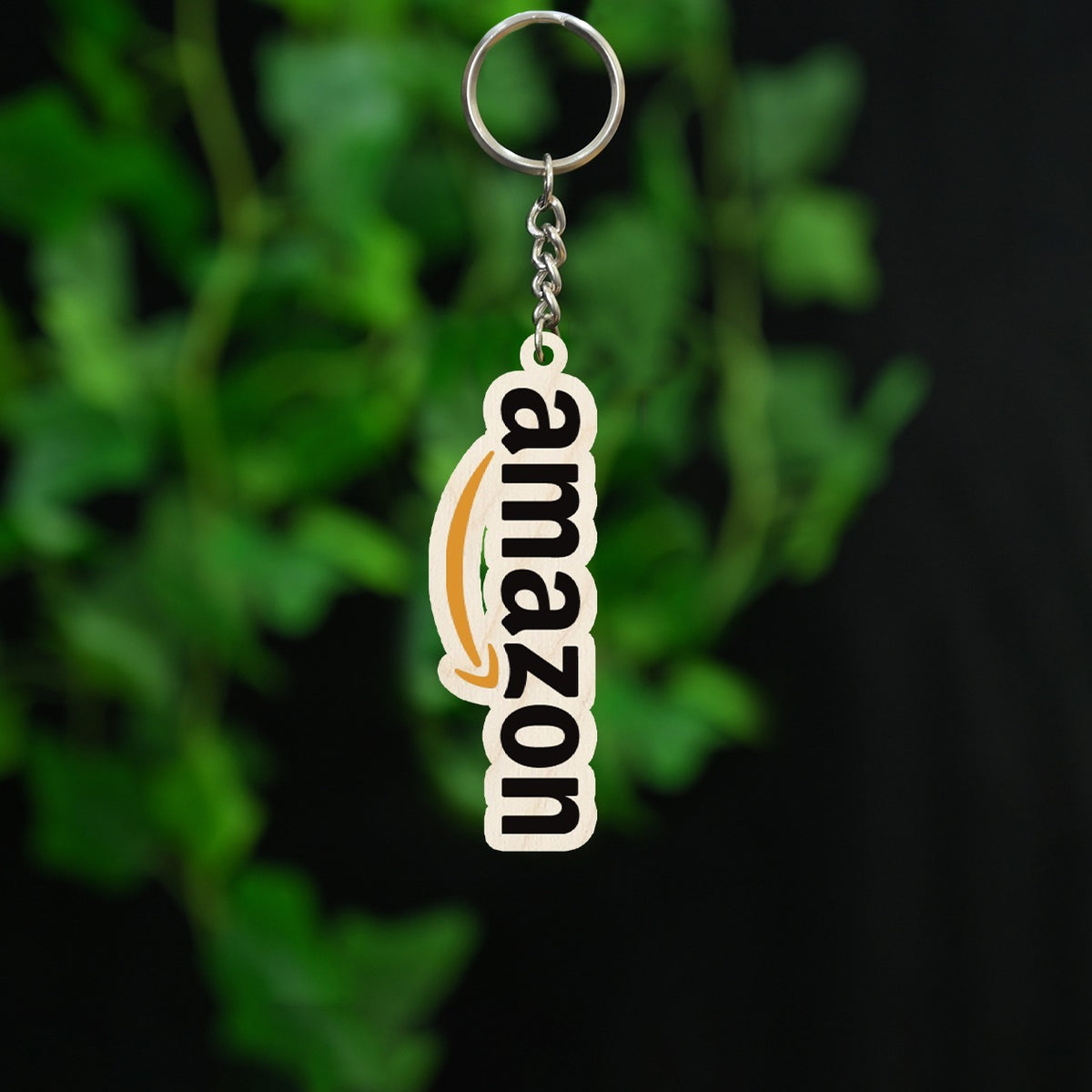OE127 - Custom Laser-Cut Logo Keychains – Wooden or Acrylic - Image 3