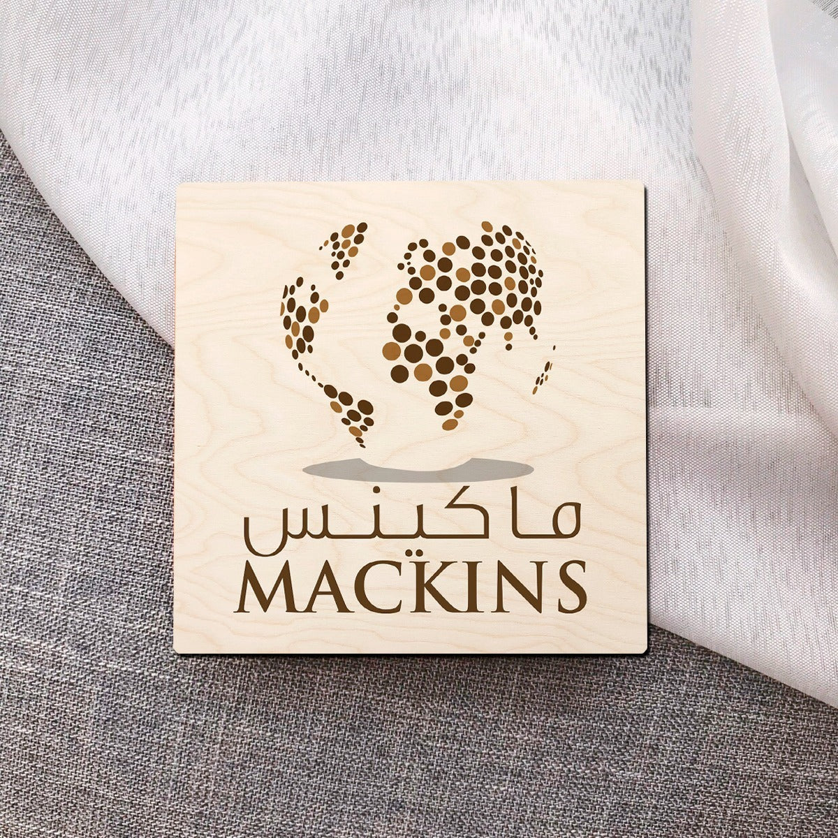 OE126 - Custom Wooden Coaster – Logo & Shape Personalisation - Image 5