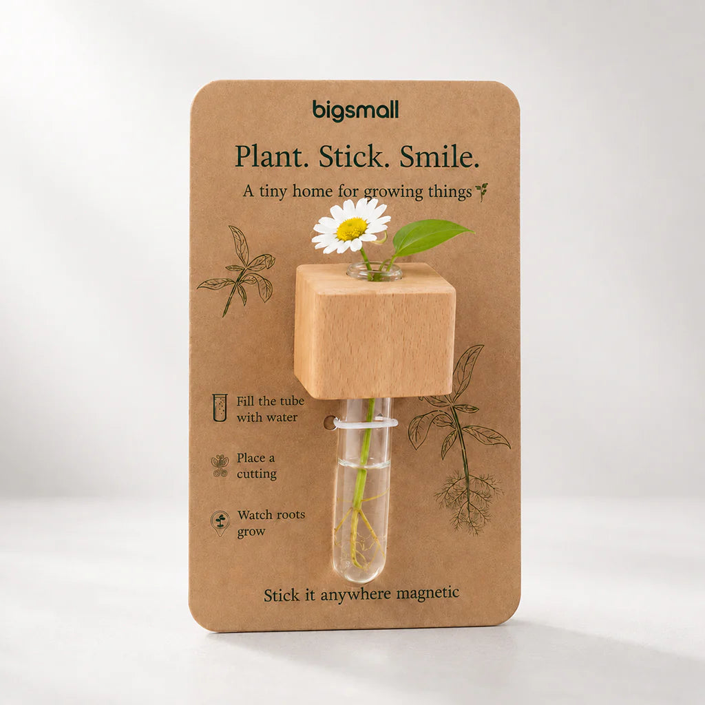 OG35- Wooden Planter Fridge Magnets