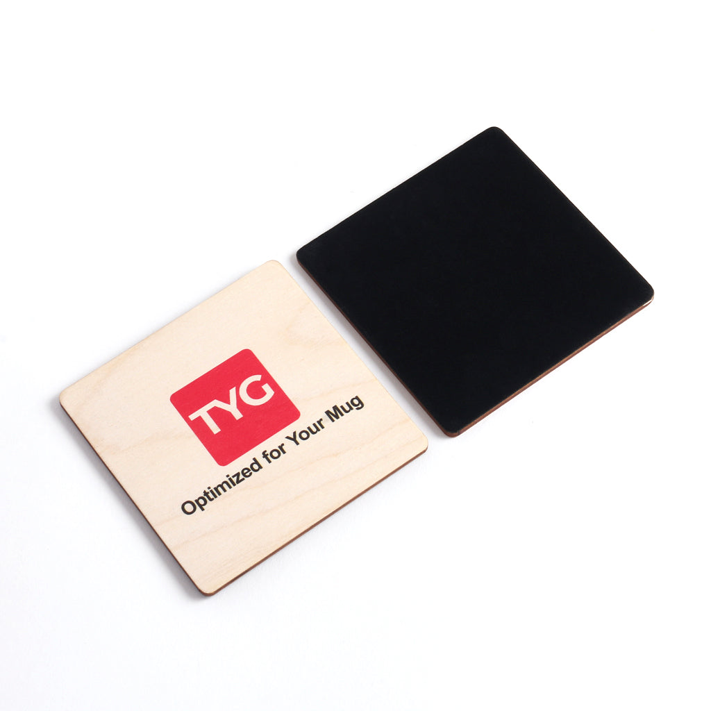 OE17- Customized Printed Wooden Coasters (Set 0f 2)