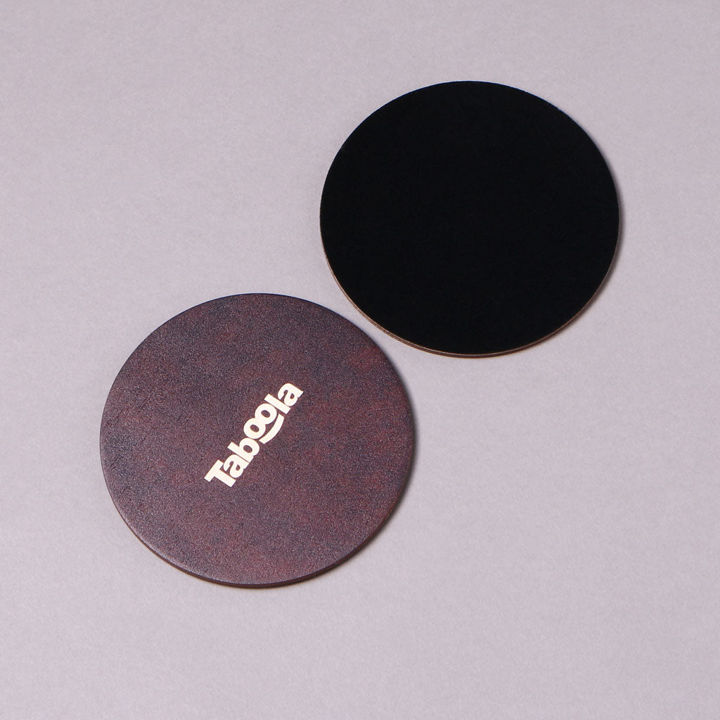OE17- Customized Printed Wooden Coasters (Set 0f 2)