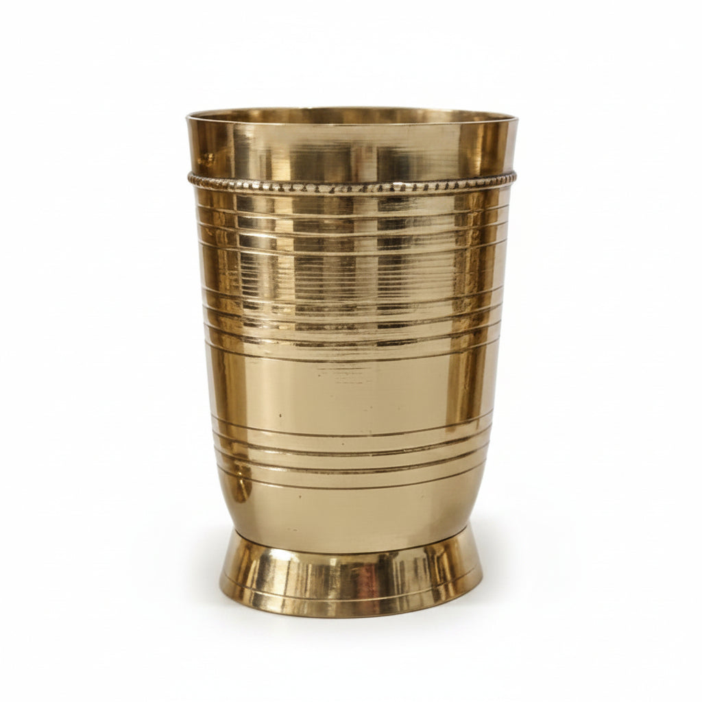 CD268- Brass Glass