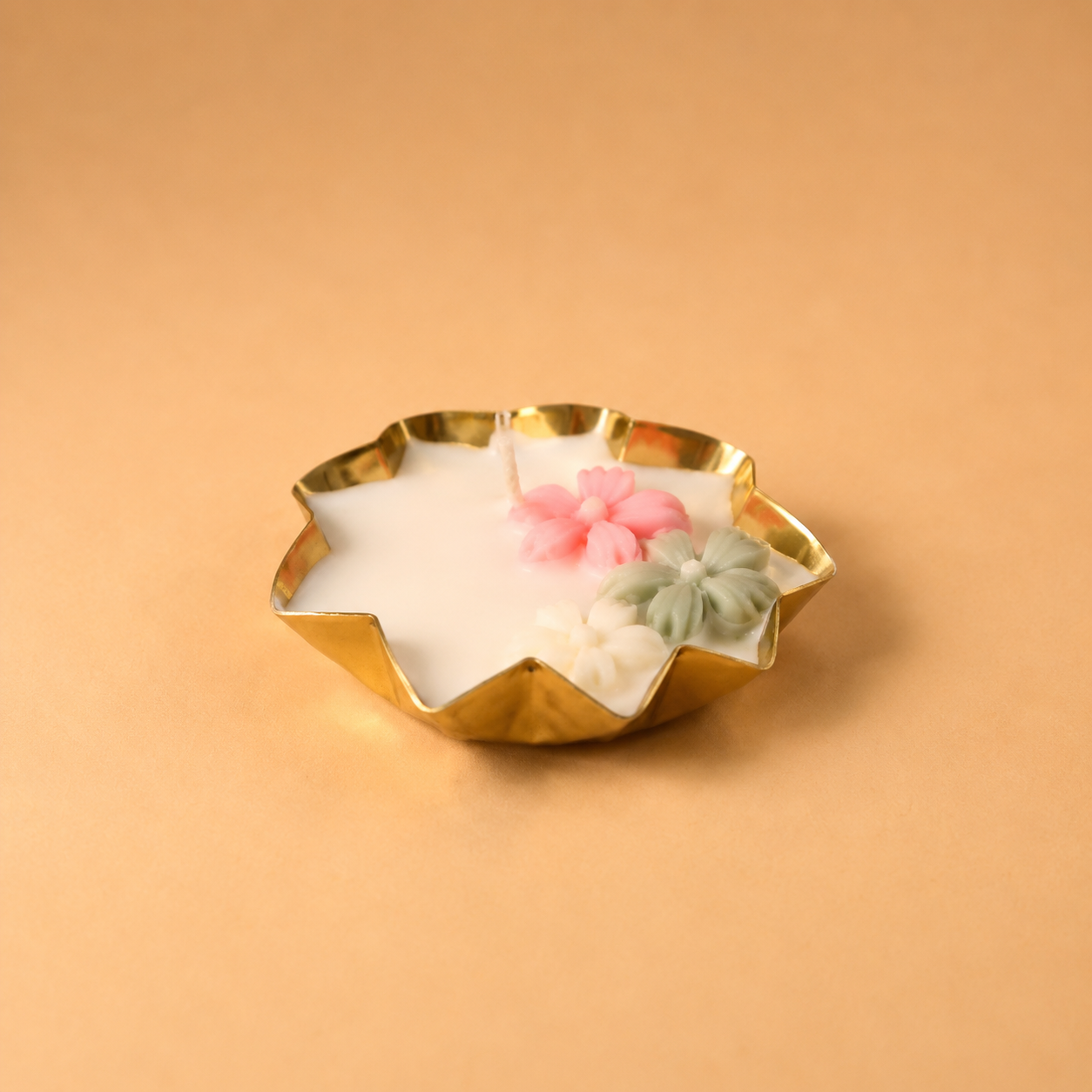 CD70- Floral Scented Candle