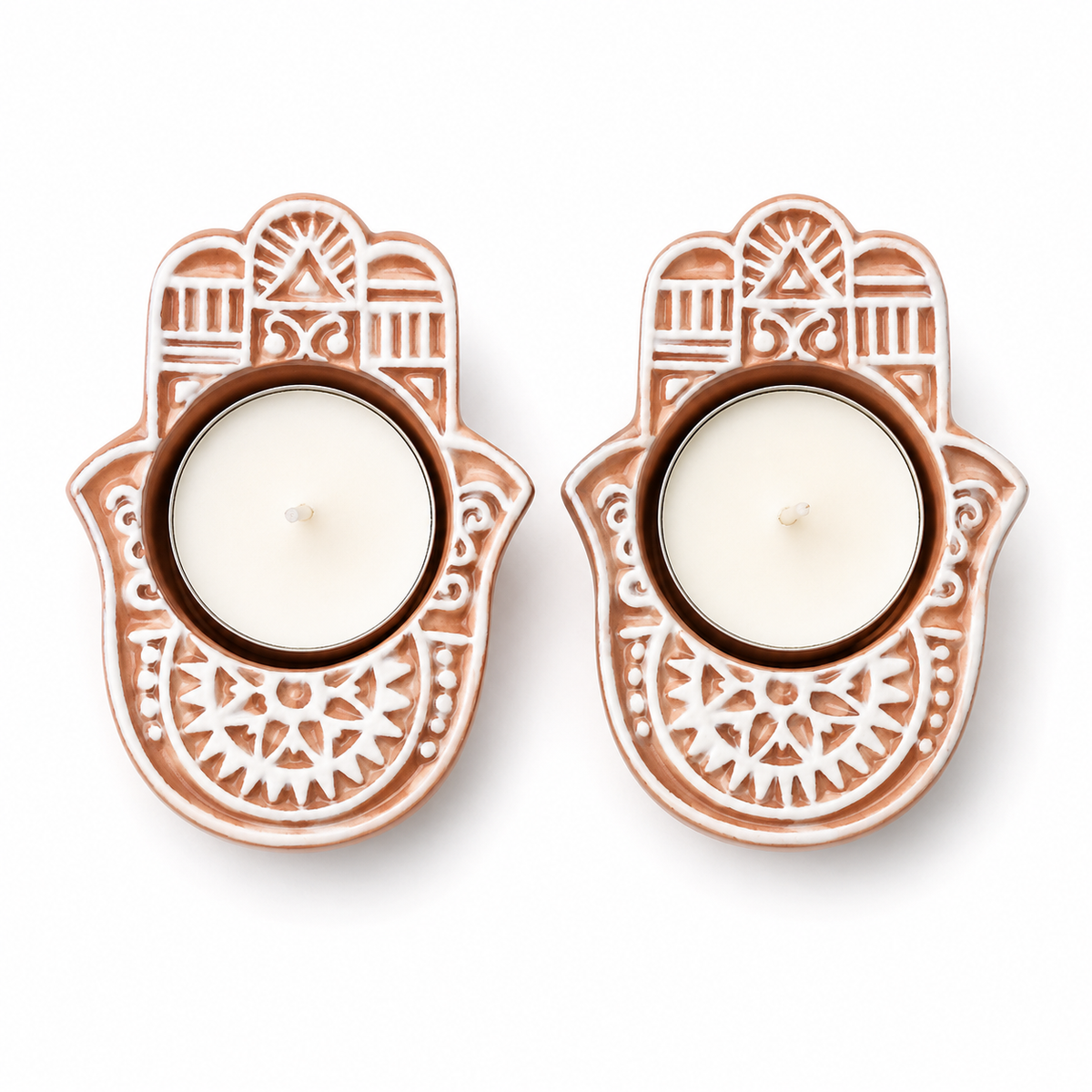 CD61- Hamsa T-light Holders