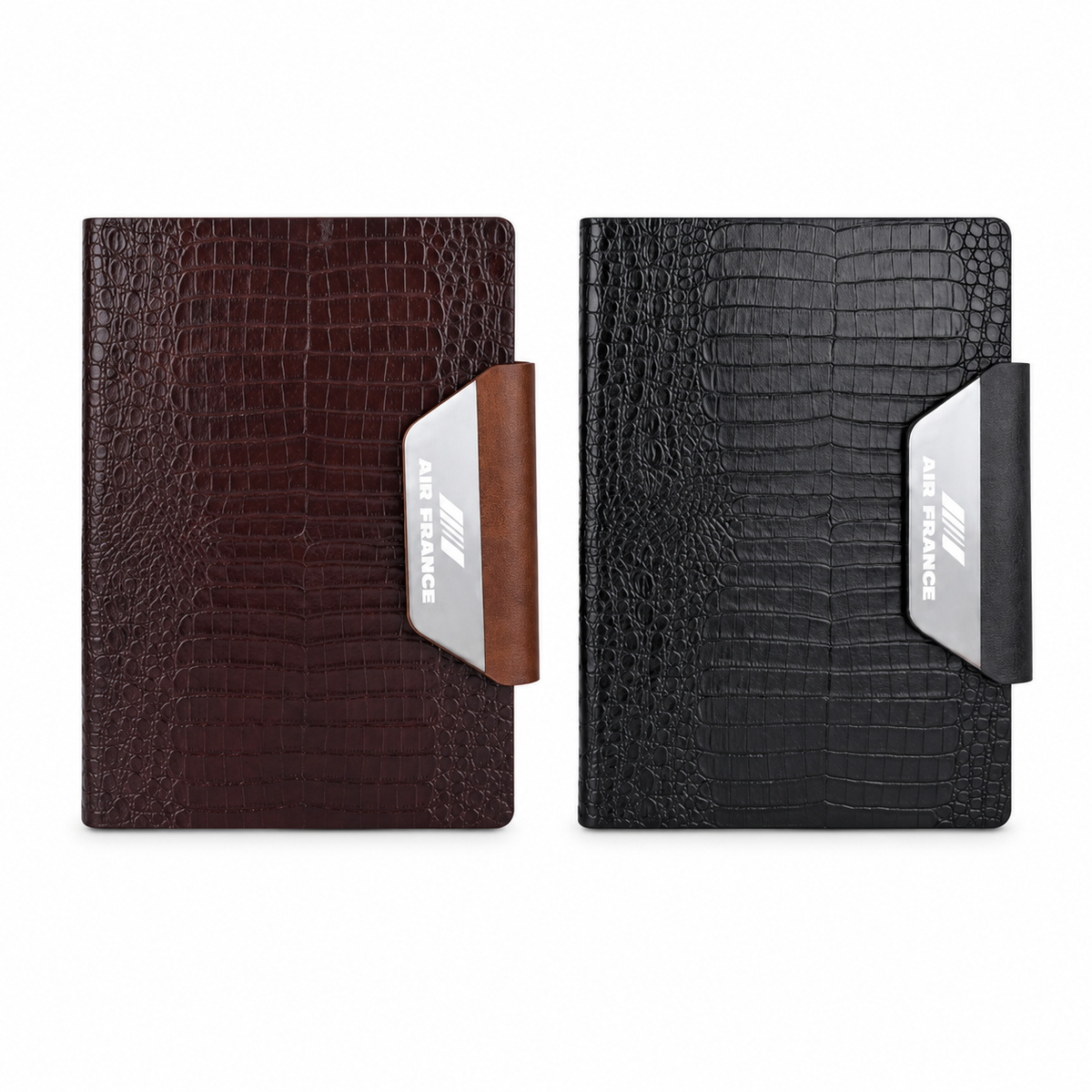 BSN135- Air France Textured Notebook