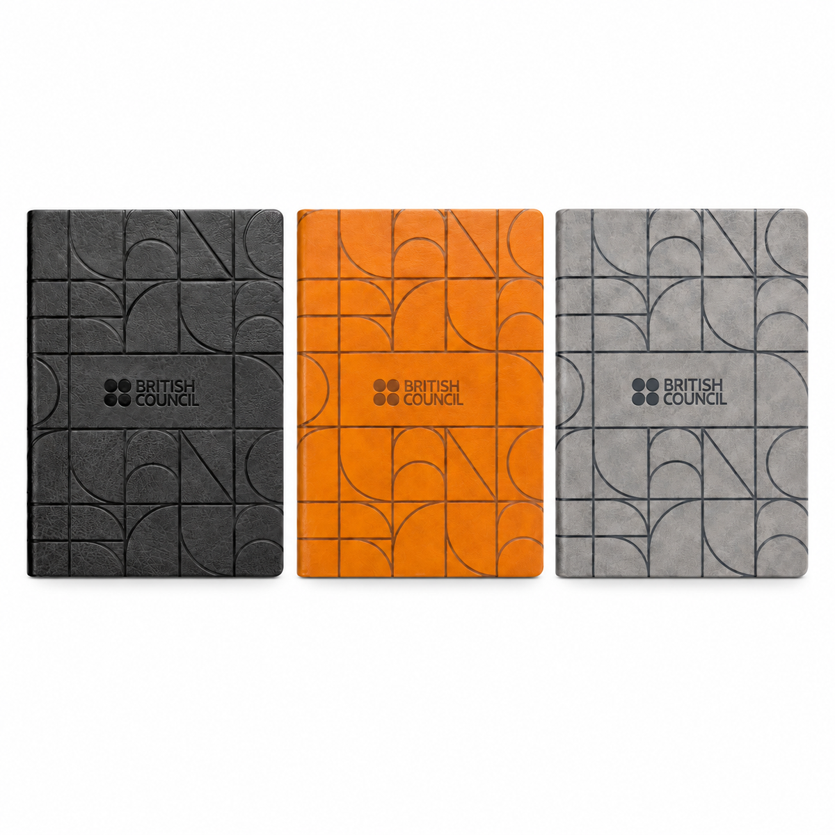BSN136- British Council Geometric Notebook