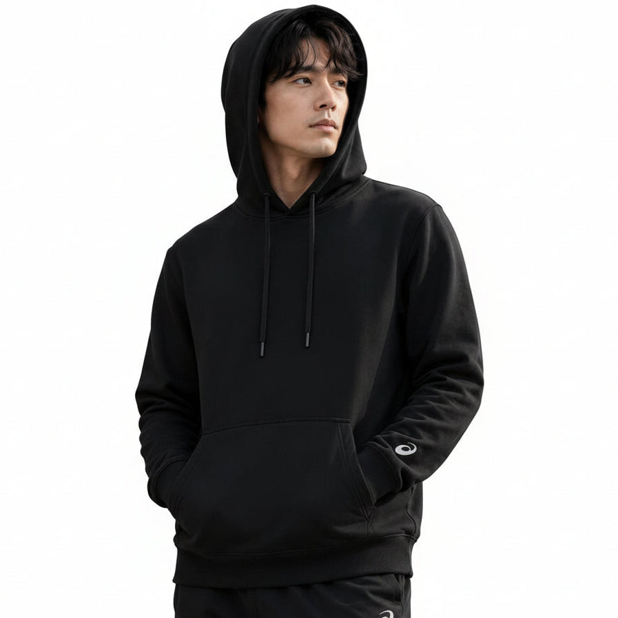 ASICS Hoodie with Kangaroo Pocket - Performance Black