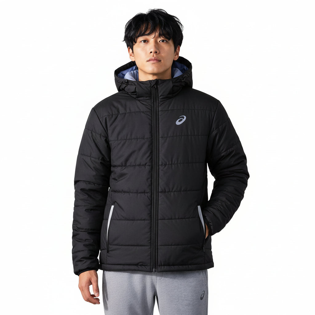 ASICS Puffer Detachable Hood Jacket 2 - Black