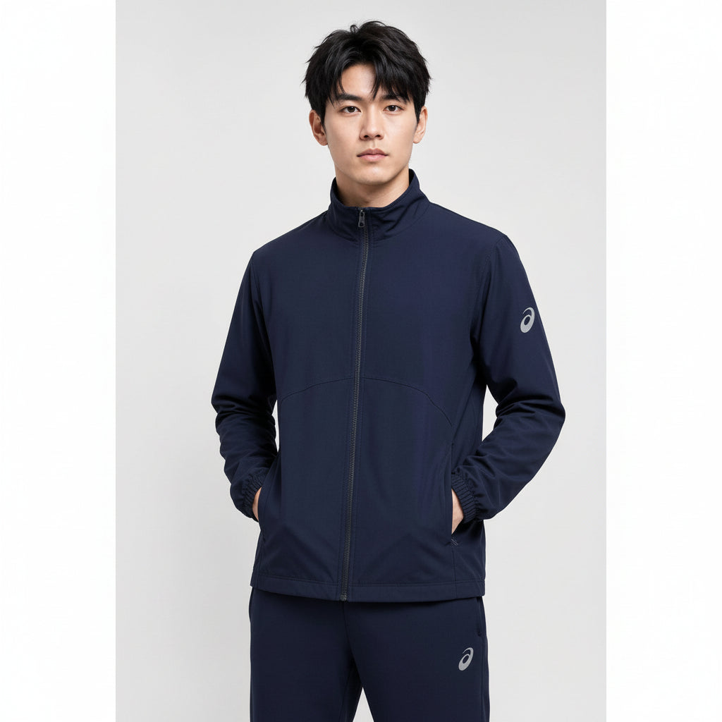 ASICS Solid Track Jacket - Peacoat