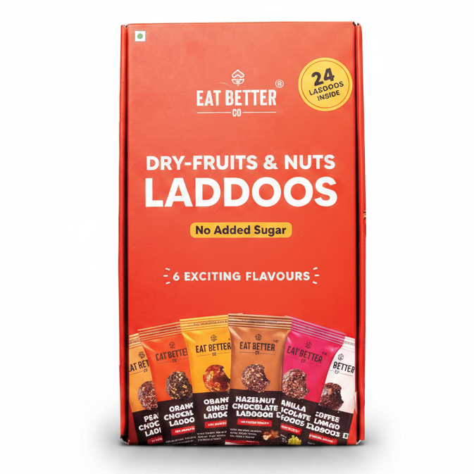 Eat Better Assorted Laddoo Box 24