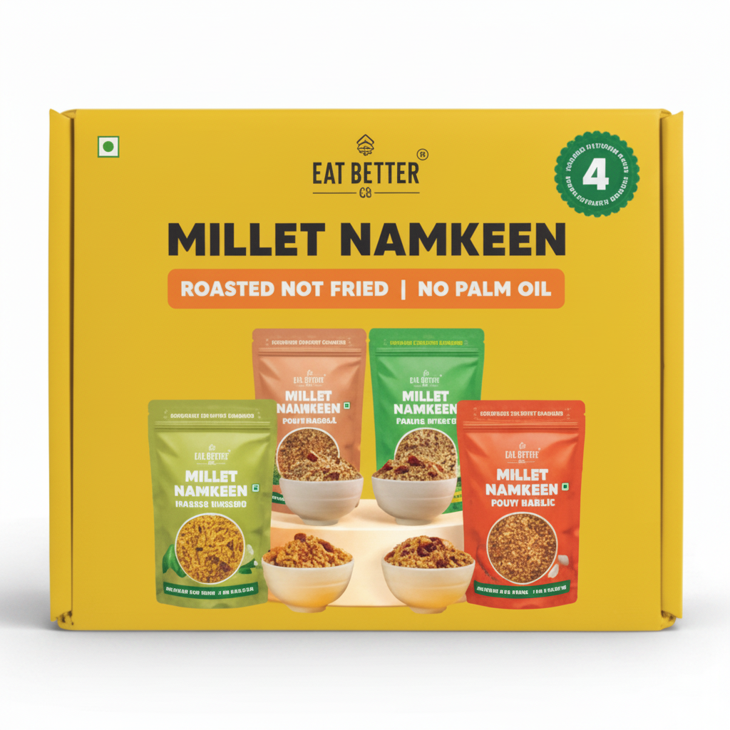 Eat Better Assorted Millet Namkeen Box 100g