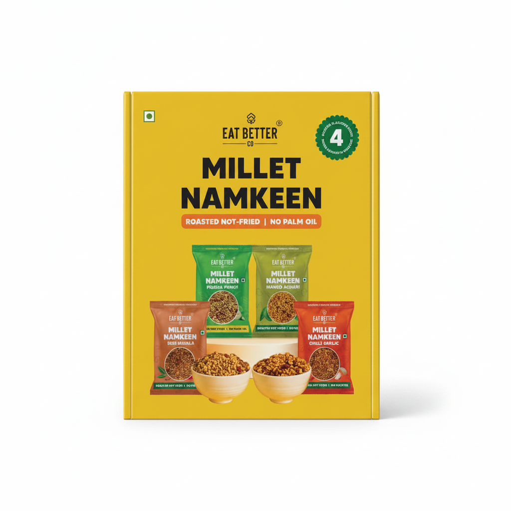Eat Better Assorted Millet Namkeen Box 32g