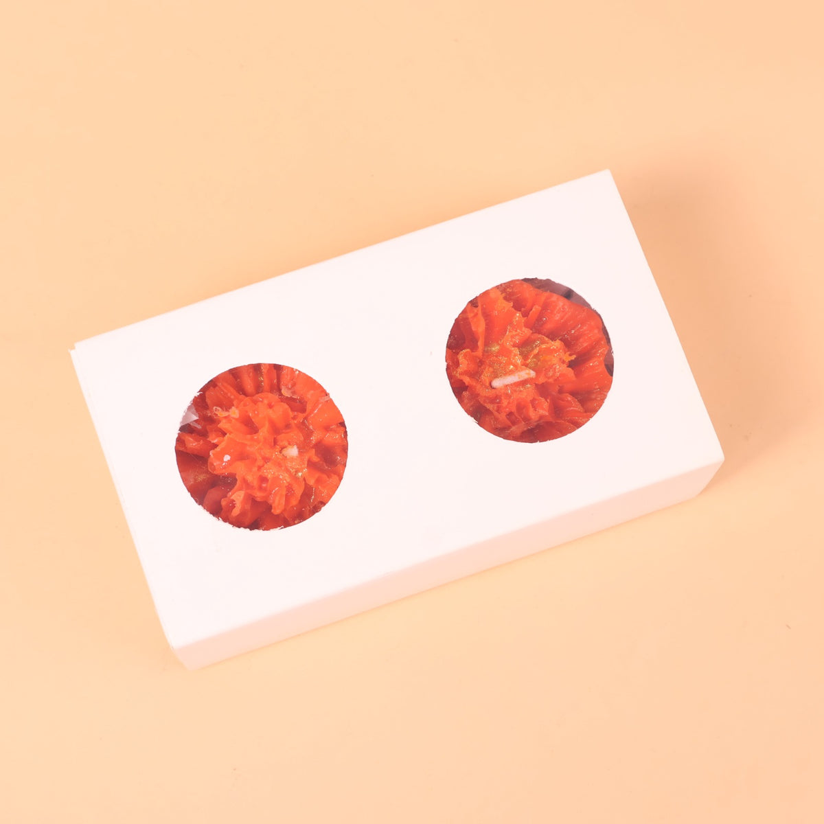 CD696- Marigold Flower Set Of 2