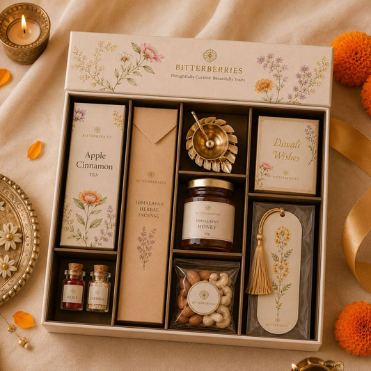 Arpan corporate Diwali gift hamper by Bitter Berries
