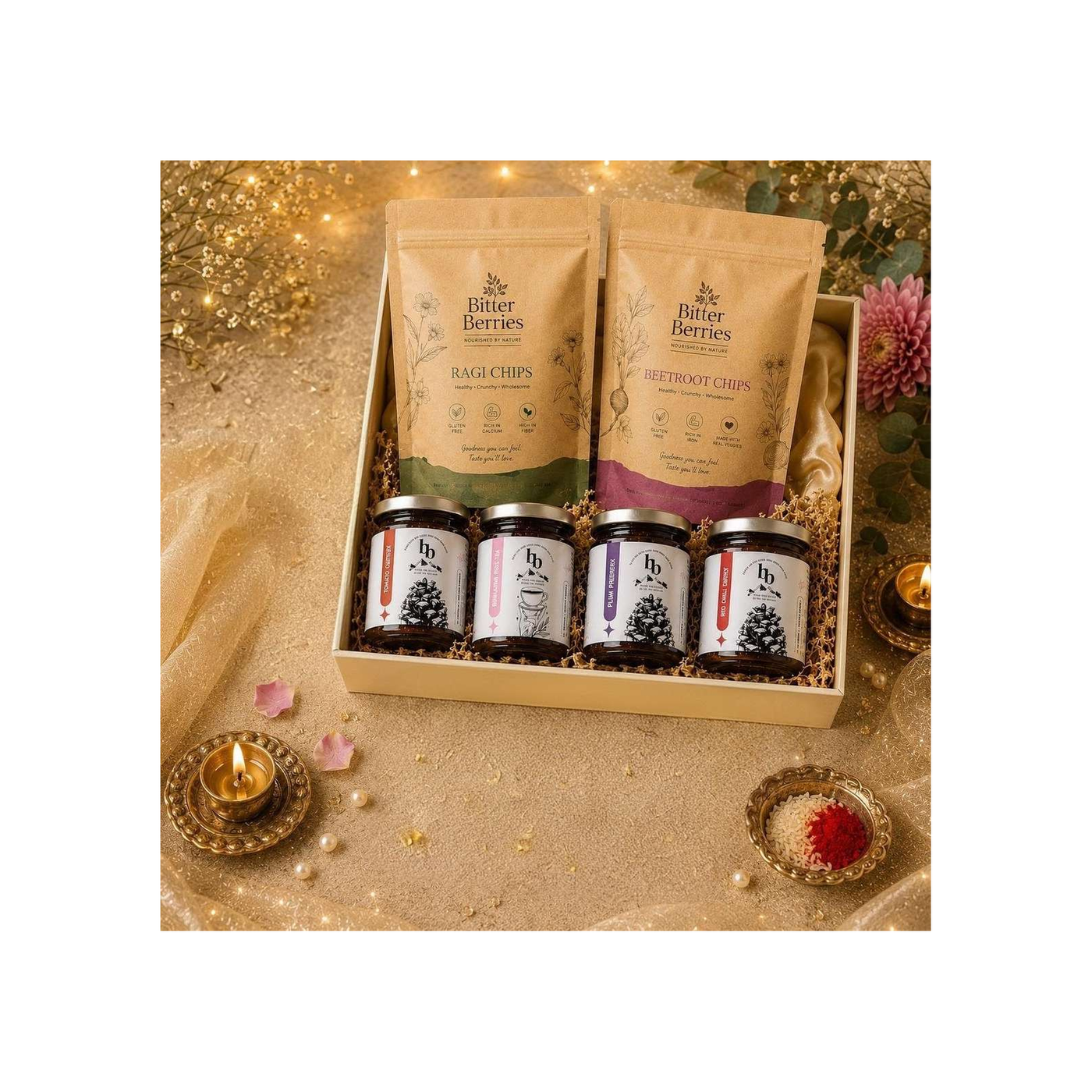 Bandhan corporate Diwali gift hamper by Bitter Berries