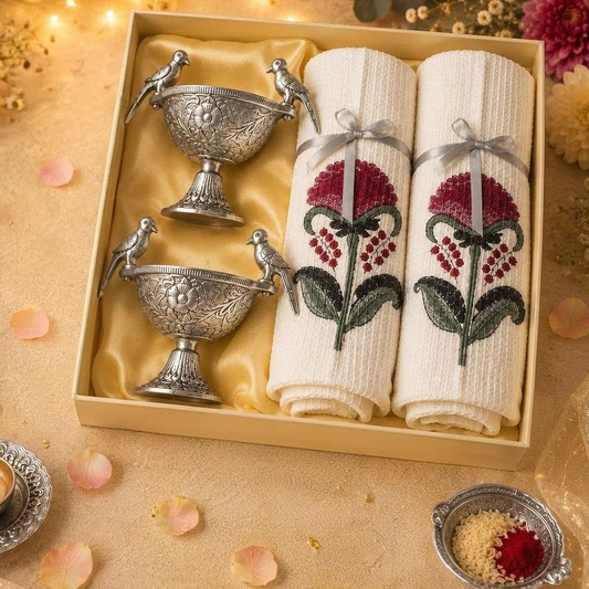 Kashida corporate Diwali gift hamper by Bitter Berries