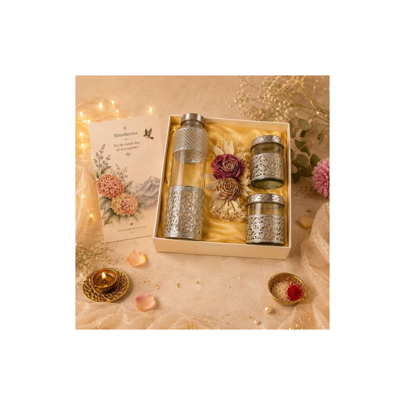 Nishaani corporate Diwali gift hamper by Bitter Berries