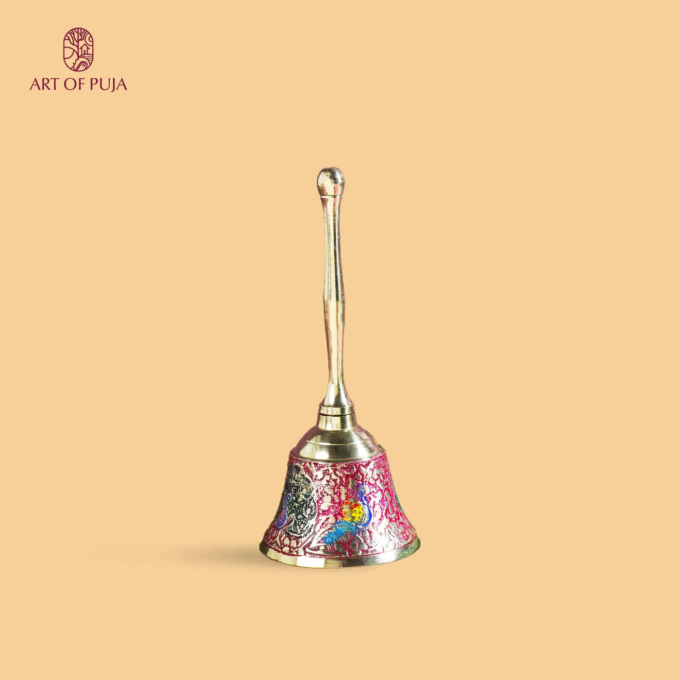 CD615- Art of Puja Brass Puja Bell