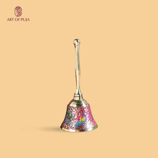 CD615- Art of Puja Brass Puja Bell
