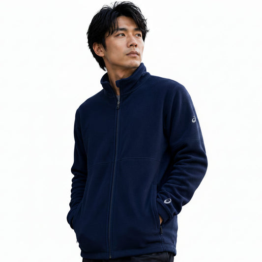 BST175 - ASICS Polar Fleece Jacket - Navy Blue