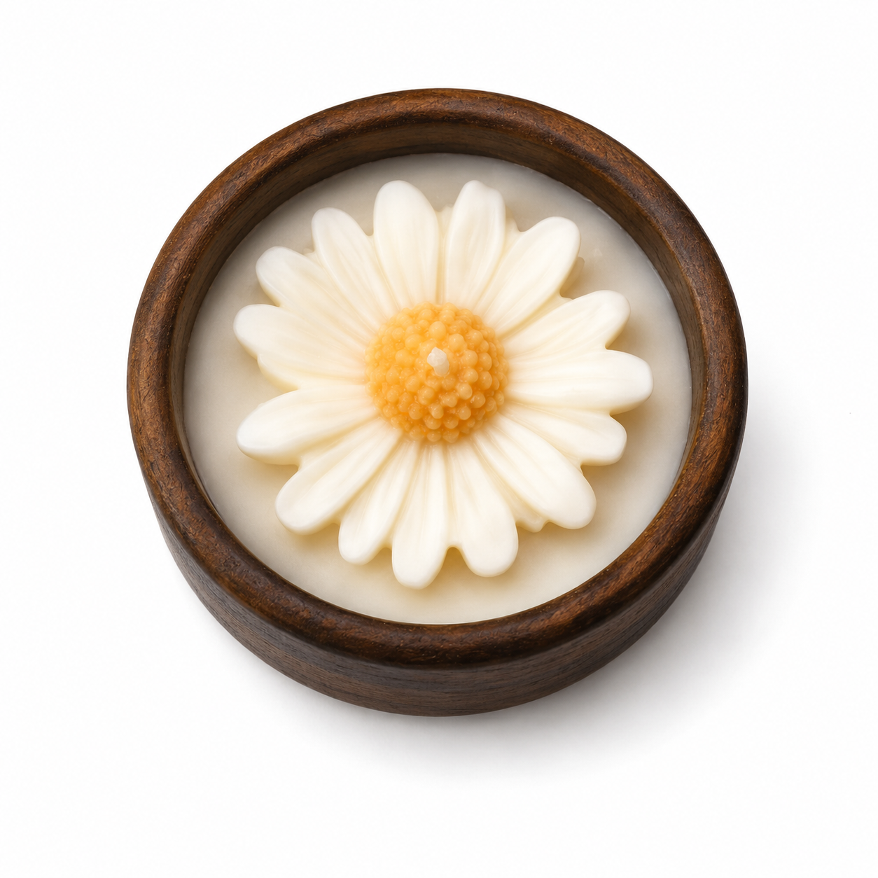 CD78- Wooden Candle
