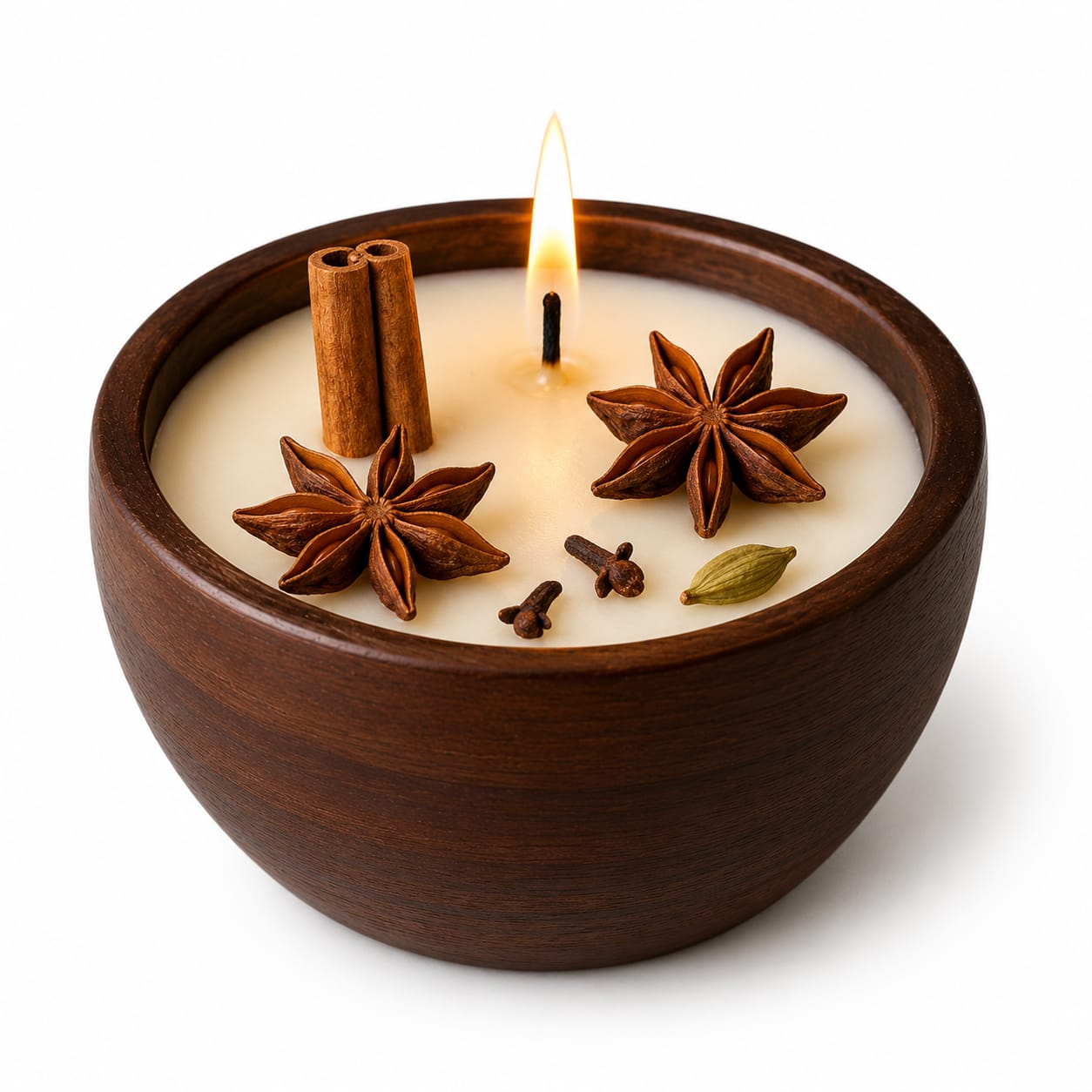 CD33- Wood & Spice Scented Candle