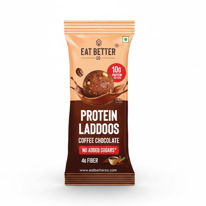 Eat Better Coffee Chocolate Protein Laddoos