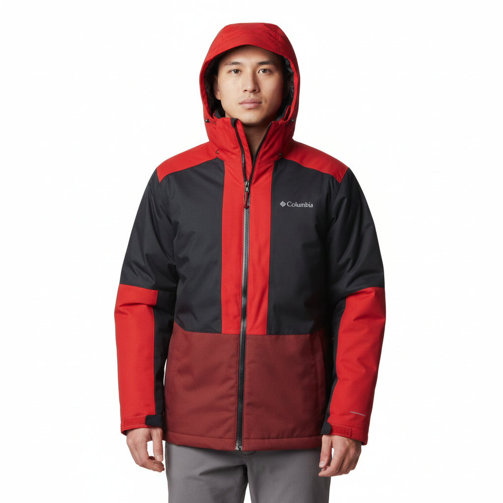 Columbia Point Park II Insulated Jacket - Sail Red/Black/Spicy (catalogue text clipped)