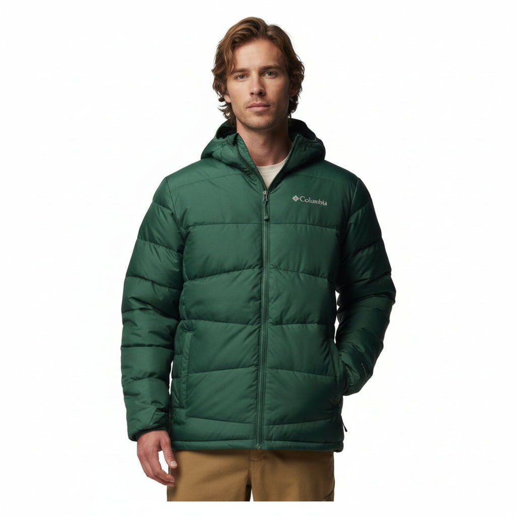 Columbia Fivemile Butte II Hooded Jacket - Rain Forest