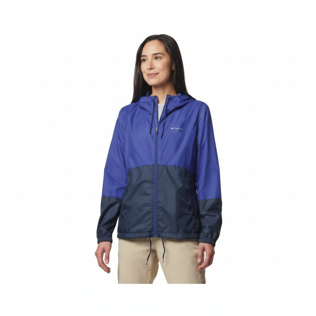 Columbia Flash Forward II Windbreaker - Clematis Blue/Collegiate Navy
