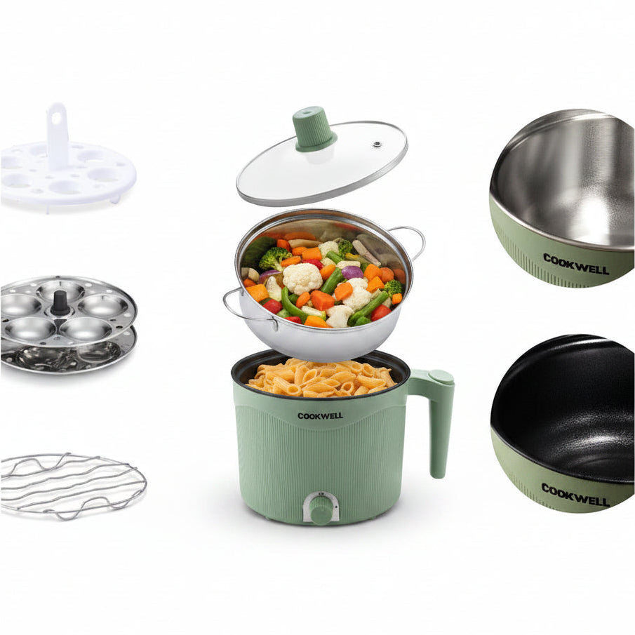 ED346 - Cookwell - Multipurpose Kettle 1.5 L - Non-Stick Pot