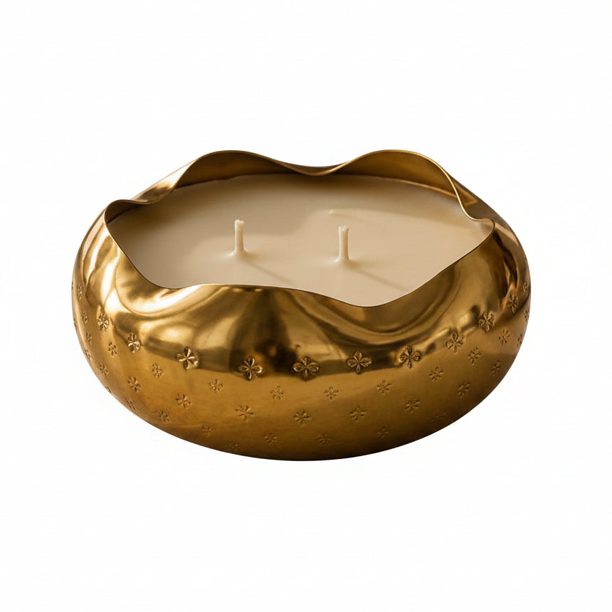 Curve Metal Urli Candle