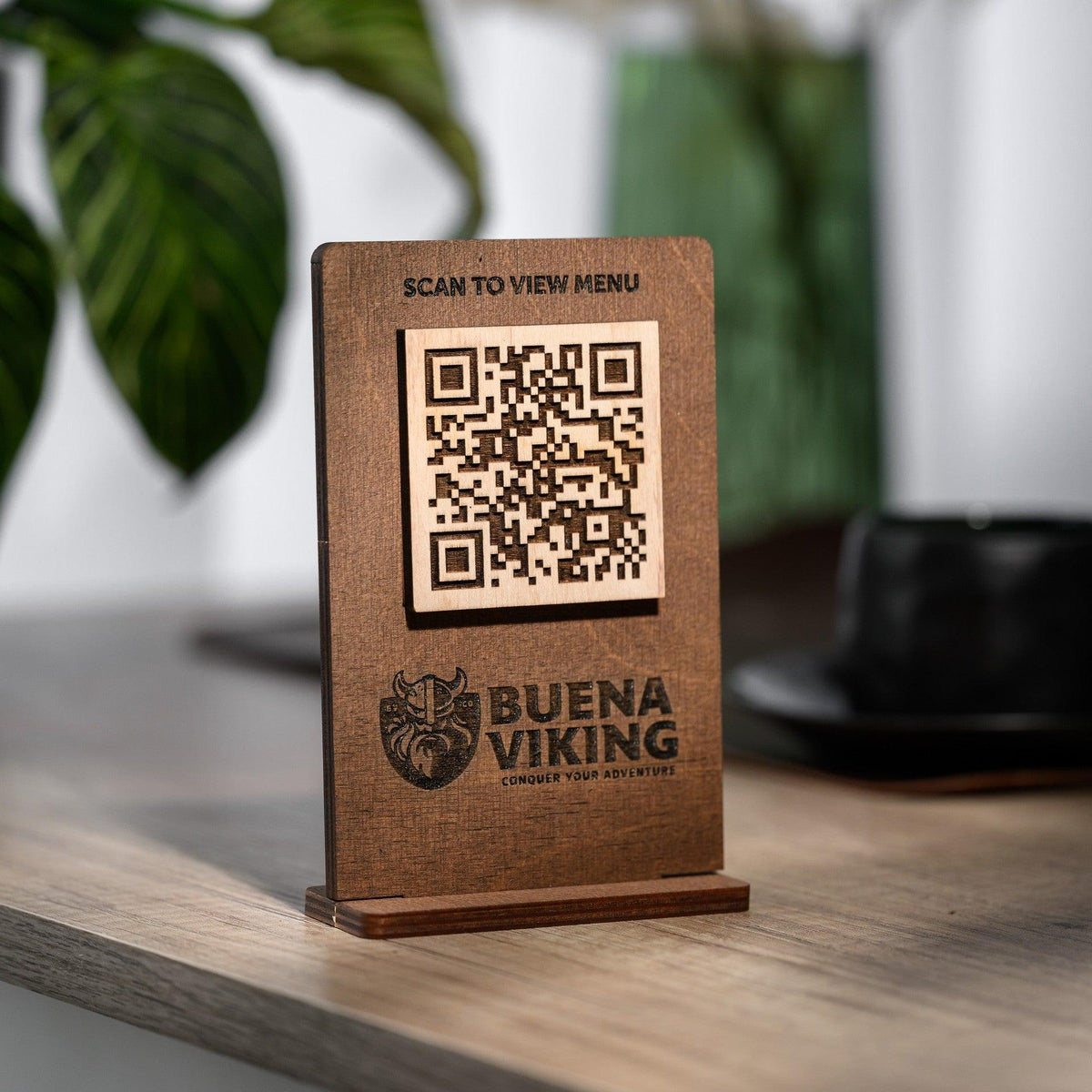 OE137 - Custom Wooden QR Stands - Image 3
