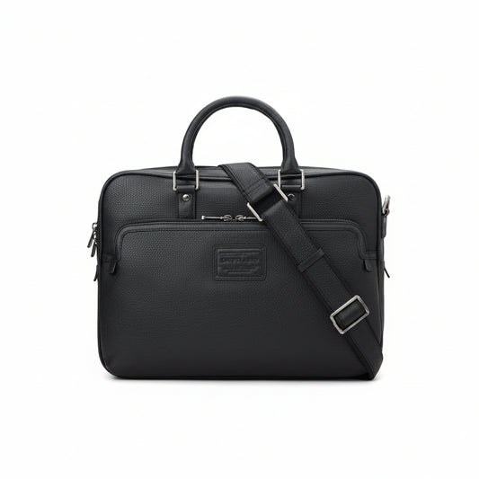 Da Milano COMPUTER BAG - BLACK