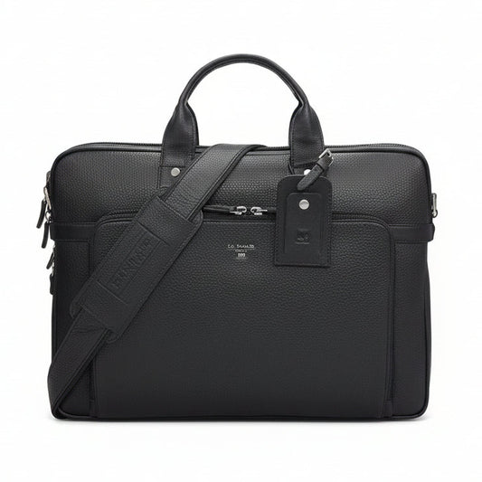 Da Milano COMPUTER BAG - BLACK
