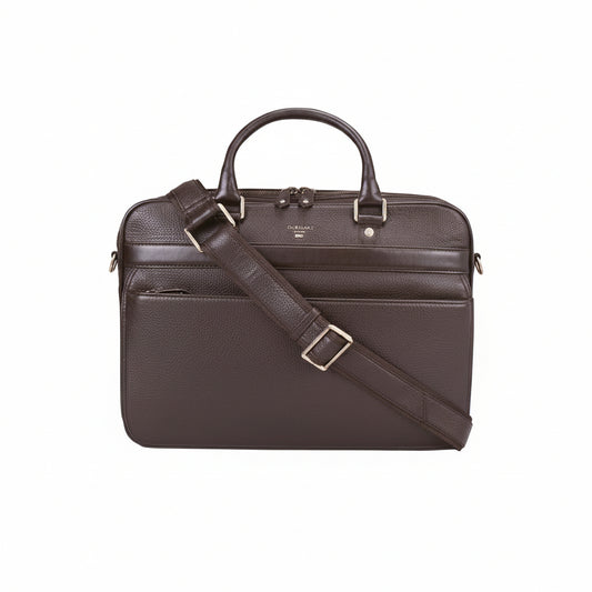 Da Milano COMPUTER BAG - CHOCOLATE