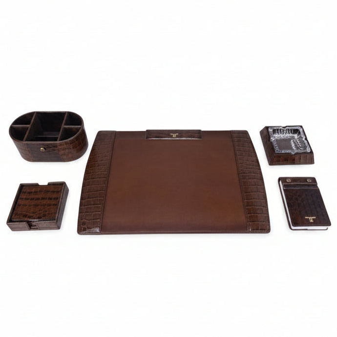 Da Milano DESKTOP Set - BROWN