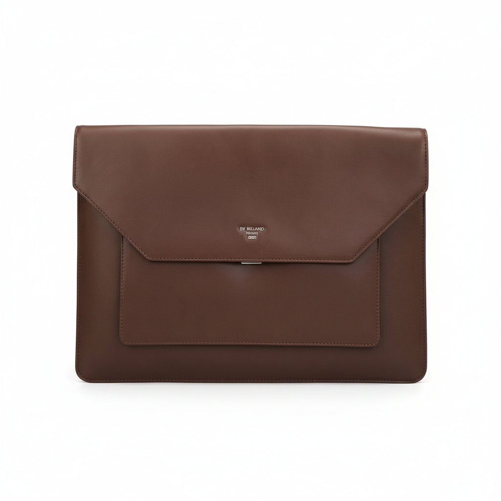 Da Milano COMPUTER SLEEVE - BROWN