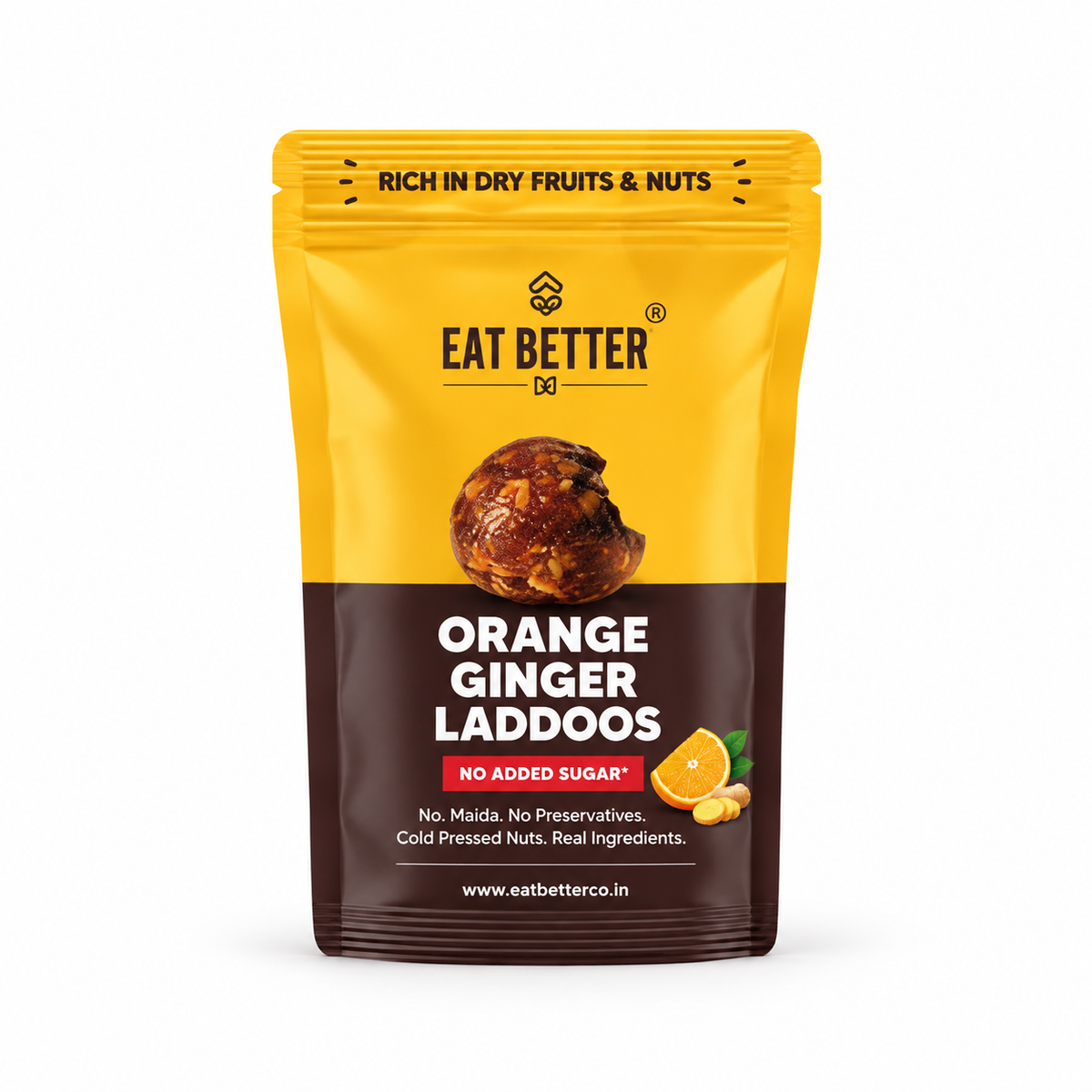BSE300- Eat Better Orange Ginger Laddoos