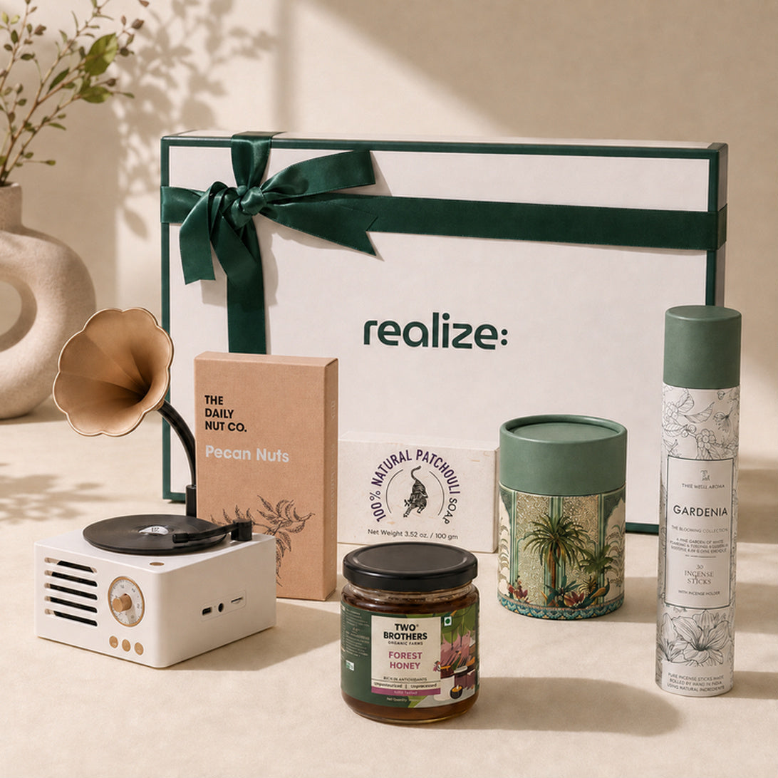 DH205 - Green Vintage Hamper