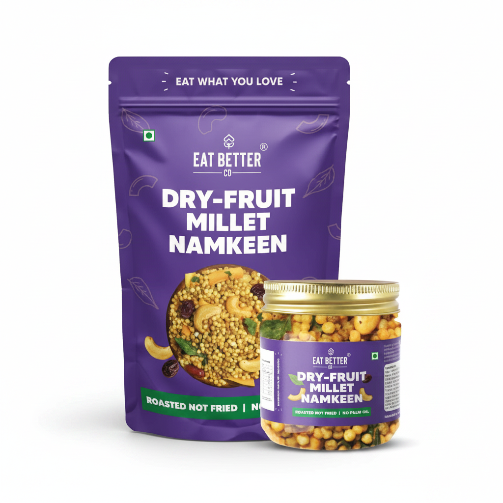 Eat Better Dry-Fruit Millet Namkeen