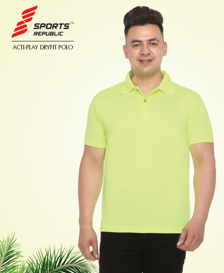 BST56- Pikmee Acti-Play Dry Fit Polo T-Shirt